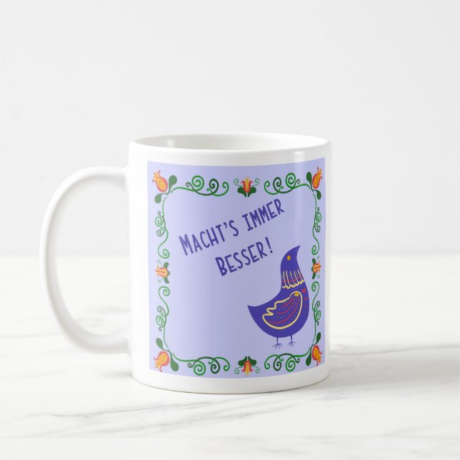 Taza De Café El immer Besser Classic Mug de Macht (Izquierda)