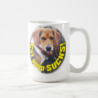 Taza De Café El impulso divertido del gato chupa el perro que