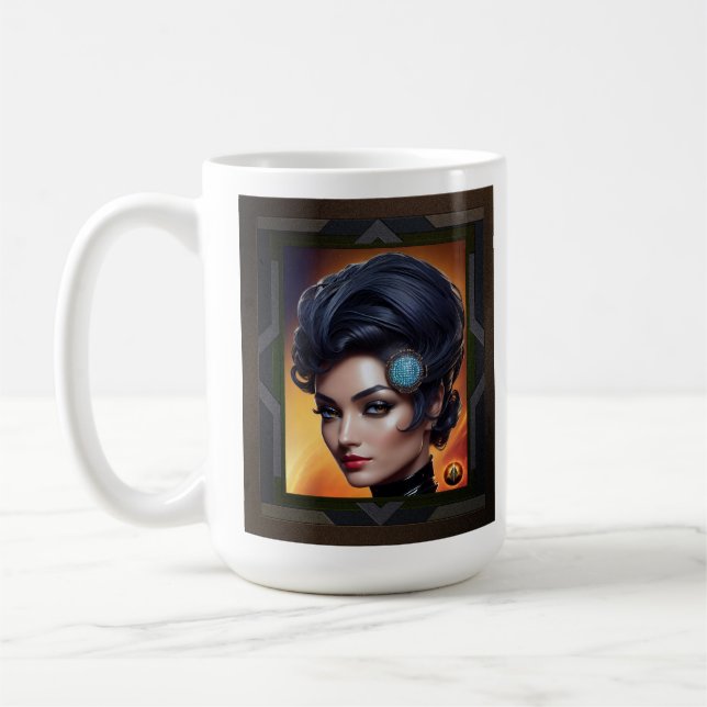Taza De Café El ingeniero de comunicaciones Evoratae Dinecatcio (Izquierda)