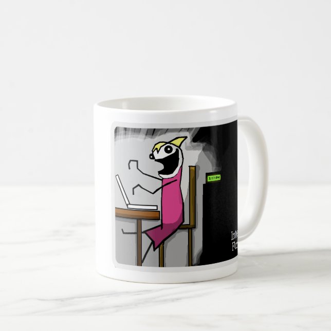 Taza De Café El Internet asalta para siempre (Anverso derecho)