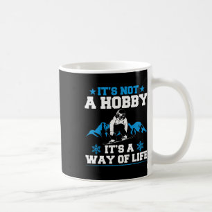 Taza De Café El invierno de Snowboard no es una fiesta