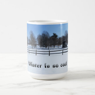 Taza De Café El invierno es genial - cerdo