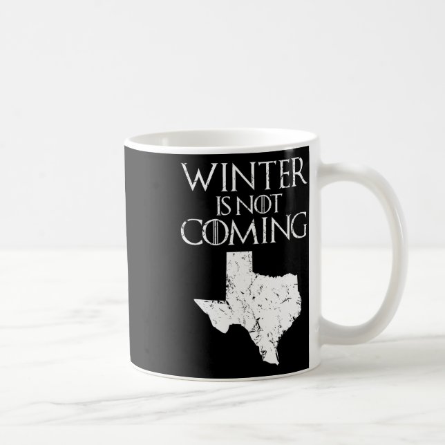 Taza De Café El Invierno No Llega A Navidades Graciosos Tx Rega (Derecha)