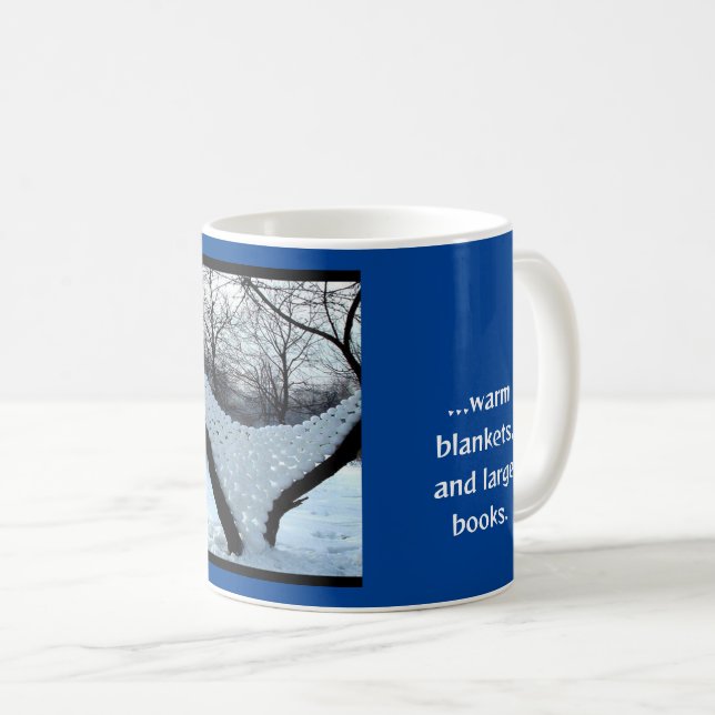 Taza De Café El invierno se hizo caliente (Anverso derecho)