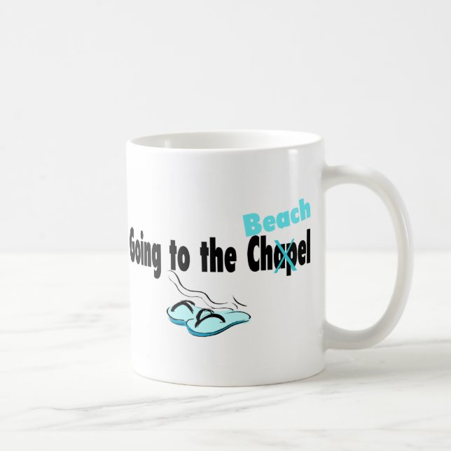 Taza De Café El ir a la playa (Derecha)