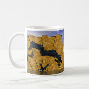 Taza De Café El islandés dorado