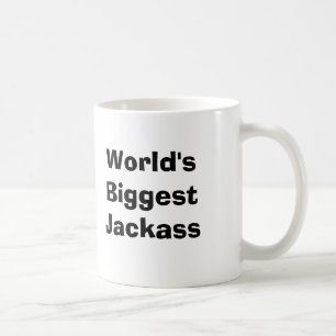 Taza De Café El Jackass más grande del mundo