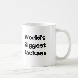 Taza De Café El Jackass más grande del mundo