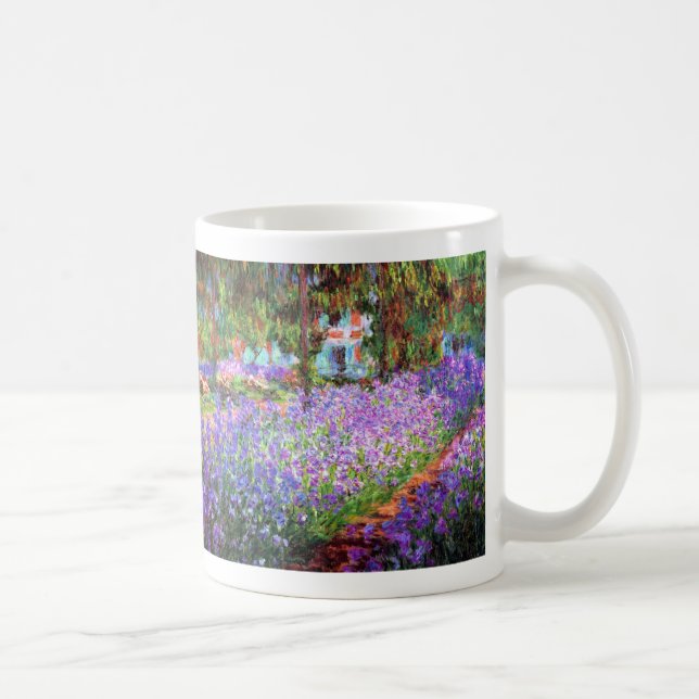 Taza De Café El jardín del artista en Giverny, Claude Monet (Derecha)