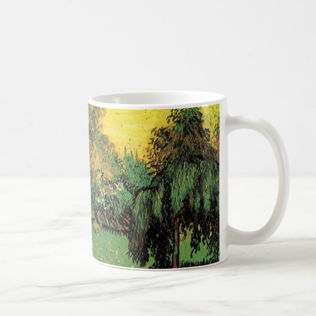 Taza De Café El Jardín del Poeta por Vincent van Gogh (Derecha)