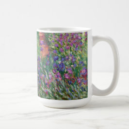 Taza De Café El Jardín Iris De Giverny De Claude Monet