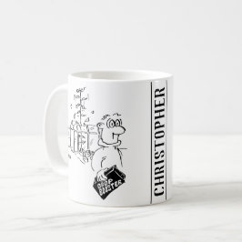 Taza De Café El jardinero fertiliza sus cultivos