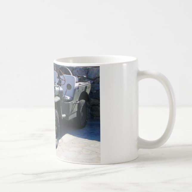 Taza De Café El jeep de Willy clásico (Derecha)