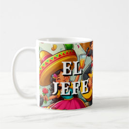 Taza De Café El Jefe "El Jefe" Fiesta