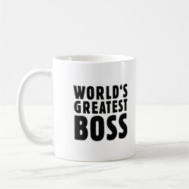 Taza De Café El jefe más grande del mundo