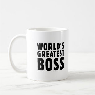 Taza De Café El jefe más grande del mundo