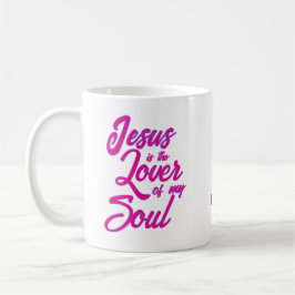 Taza De Café El Jesús Personalizado Amante de Mi Alma