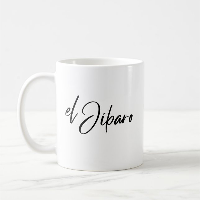 Taza De Café El Jibaro (Izquierda)