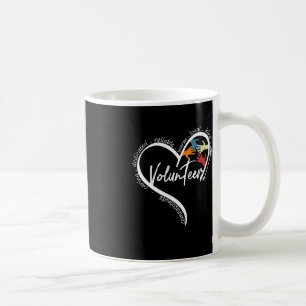 Taza De Café El juego gráfico de los voluntarios divertidos vue