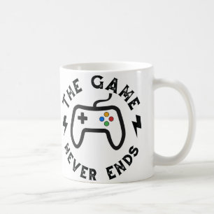 Taza De Café El juego nunca termina