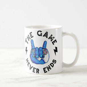 Taza De Café El juego nunca termina
