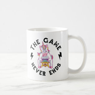 Taza De Café El juego nunca termina