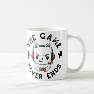 Taza De Café El juego nunca termina
