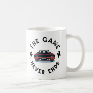 Taza De Café El juego nunca termina