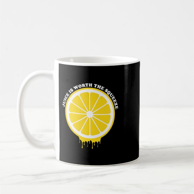 Taza De Café El jugo vale el limón (Izquierda)
