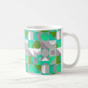 Taza De Café El juguete bloquea verde pequeño