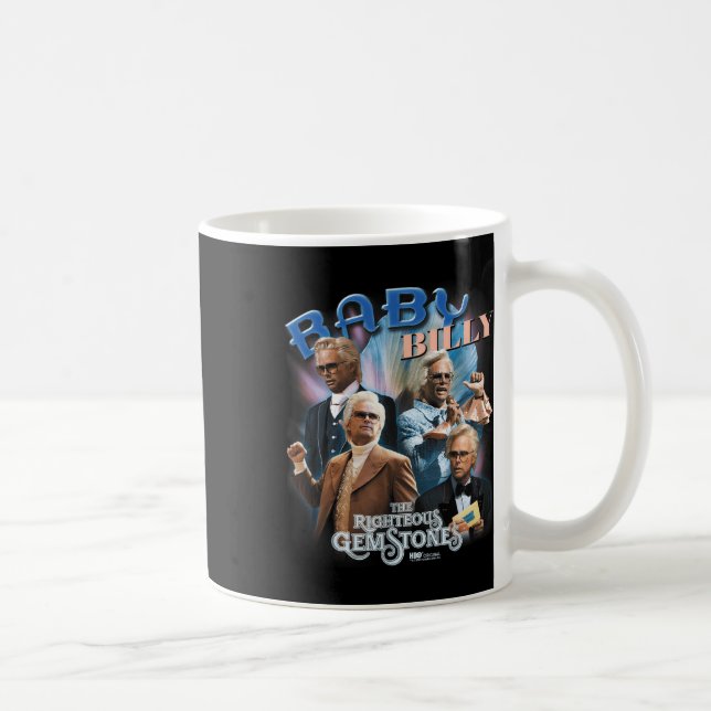 Taza De Café El justo Gemstones Bebé Billy Heartthrob (Derecha)