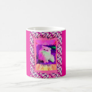Taza De Café El Kat PSY / El Gato Psíquico (por ACCI)