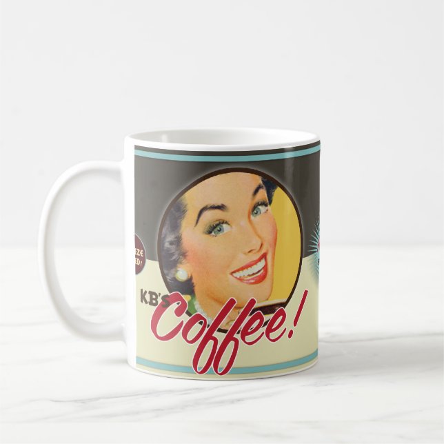 Taza De Café El kitsch Bitsch: ¡El café del KB! (Izquierda)