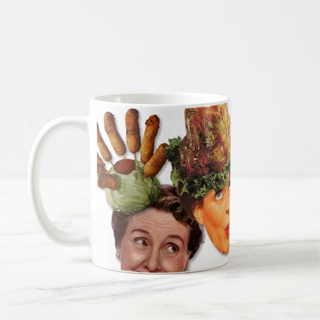 Taza De Café El kitsch Bitsch: Señoras Disembodied del kitsch (Izquierda)