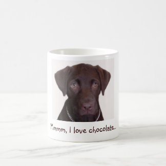Taza De Café El laboratorio del chocolate, Mmmm, amo el