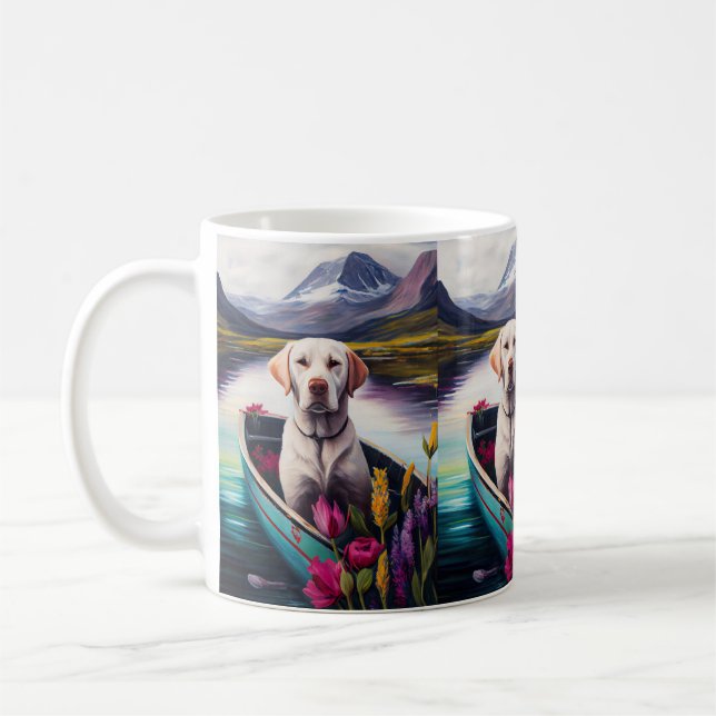 Taza De Café El labrador sobre un pádel: una aventura escénica (Izquierda)