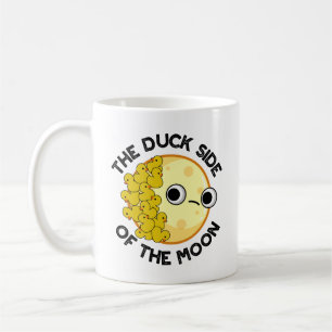 Taza De Café El Lado Del Pato De La Moneda La Graciosa Pun De A