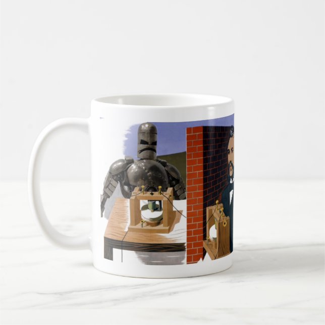 Taza De Café El ladrón de Graham Bell (Izquierda)