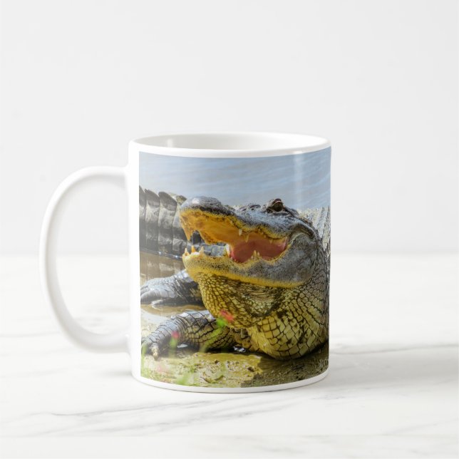 Taza De Café El lagarto. Cara a cara. (Izquierda)