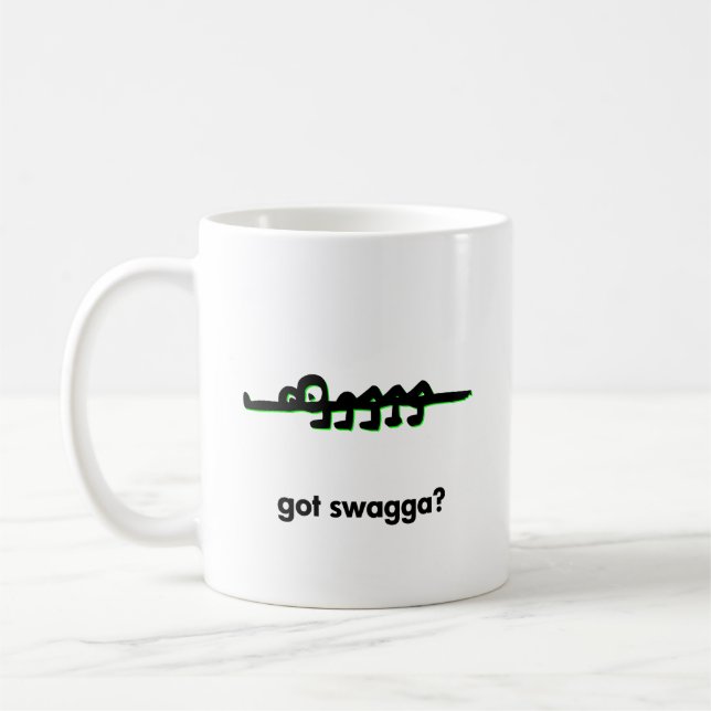 Taza De Café El lagarto tiene swagga (Izquierda)