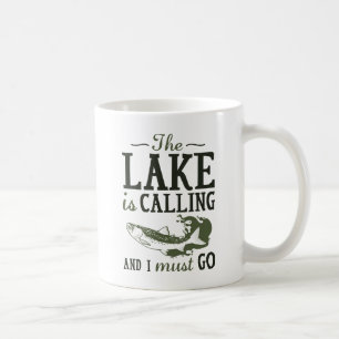 Taza De Café El lago llama