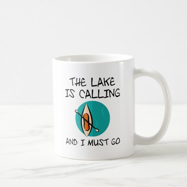 Taza De Café El lago llama (Derecha)
