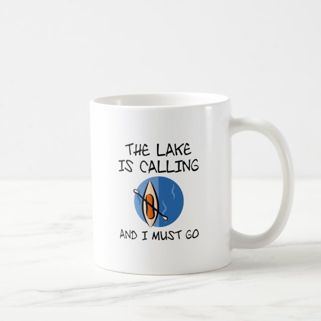 Taza De Café El lago llama (Derecha)