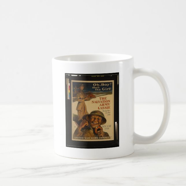 Taza De Café El Lassie del Ejército de Salvamento (Derecha)