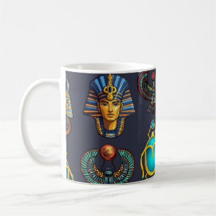 Taza De Café El legado del faraón: Patrones egipcios antiguos