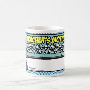Taza De Café El lema del profesor