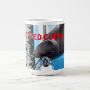 Taza De Café ¡El León del Mar de las Galápagos, con sueño, nece