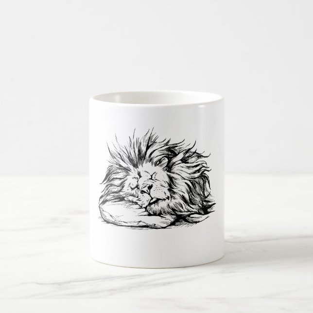 Taza De Café el León-dormir (Centro)