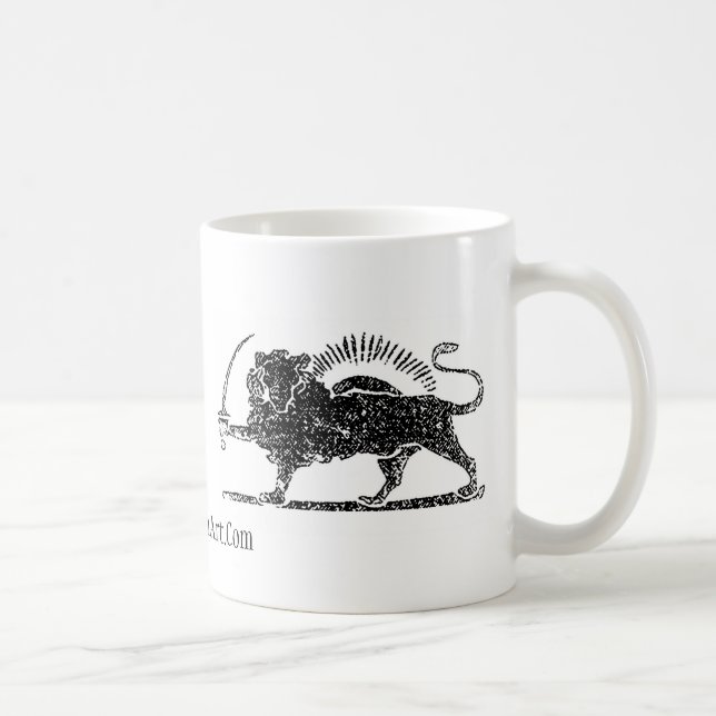 Taza De Café El león, Shir-o-khorshid (Derecha)