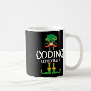 Taza De Café El Leprechaun de Codificación Coincidente Día de S